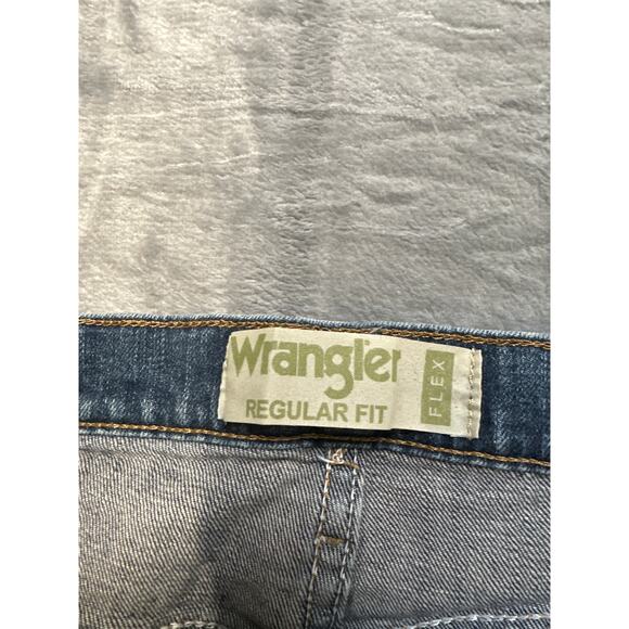 Lot‎ of 2 Wrangler Levi's Straight Jeans Men's Size 36x29 Blue Denim - Picture 4 of 10